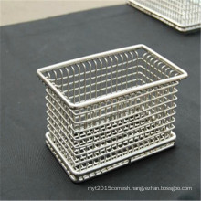 Cheap and Fine Stainless Steel Wire Mesh Storage Basket